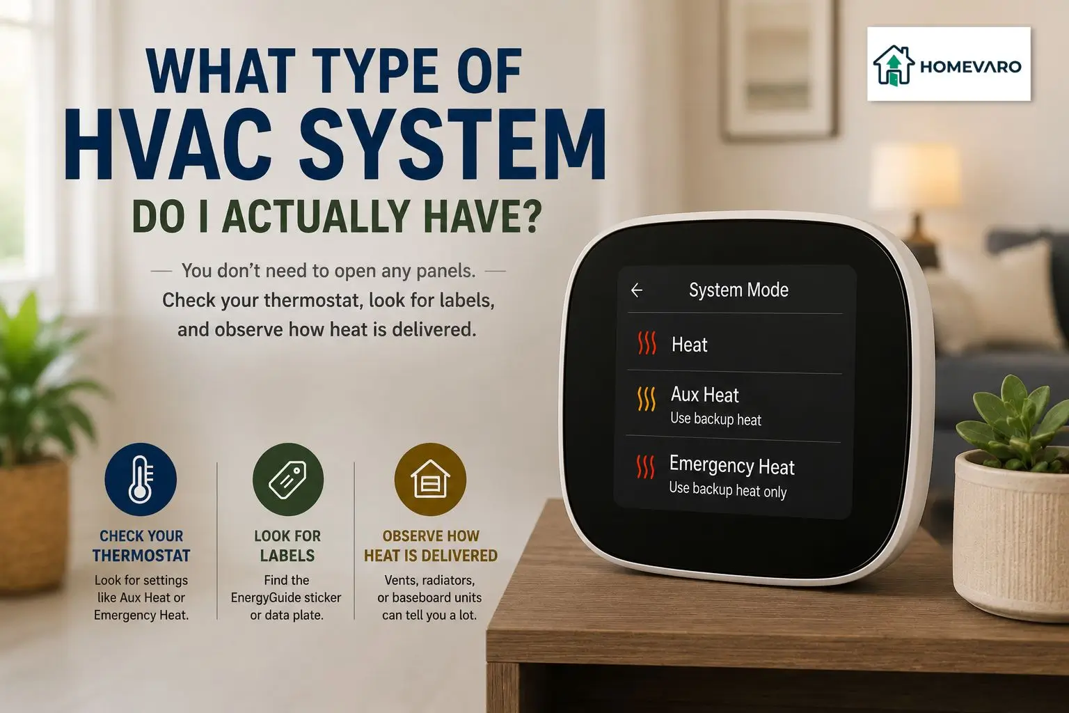 What Type of HVAC System Do I Actually Have?