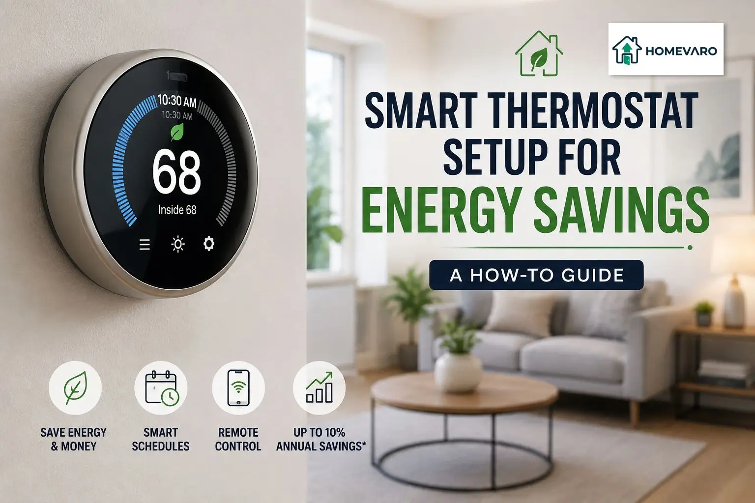 Smart Thermostat Setup: A Step-by-Step First Install