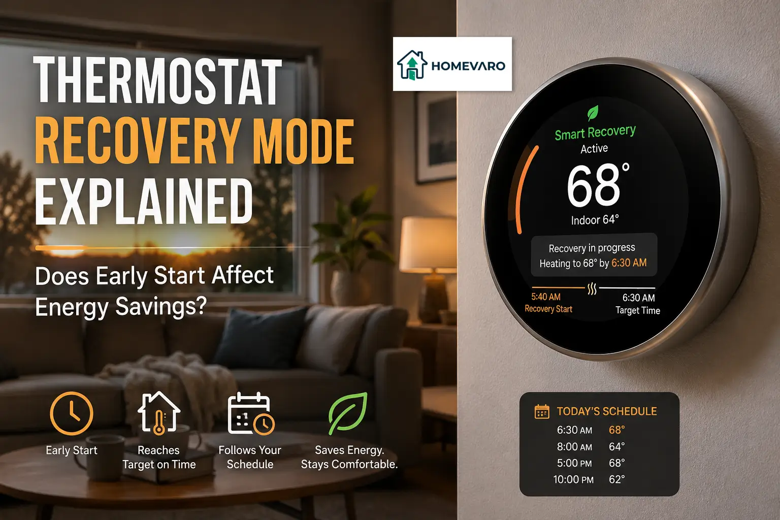 Thermostat Recovery Mode Explained: Is It Wasting Your Savings?